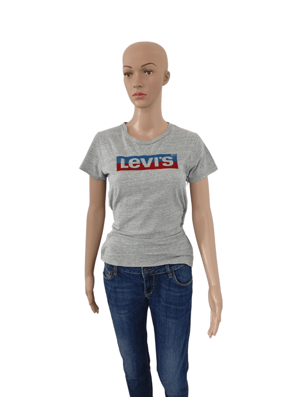 Levi’s siva majica z logotipom (XS)