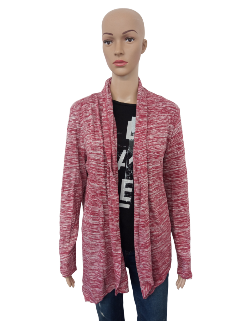 Ženska rožnato rdeča jopica Esprit L